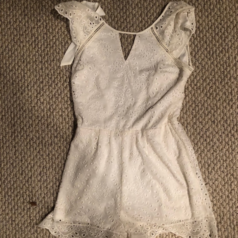 White Romper